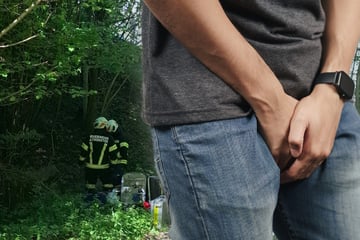 Toilettengang mit Folgen: 20-Jähriger stürzt beim Pinkeln Böschung hinab