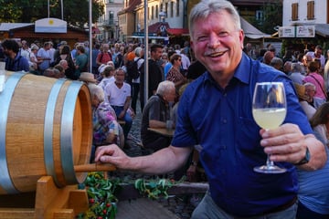Hier blieb keine Kehle trocken: Weinfeste rund um Dresden lockten jede Menge Besucher