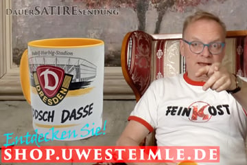 Dresden: Dynamo-Tassenverkauf bei Uwe Steimle gestoppt: Was ist da los?
