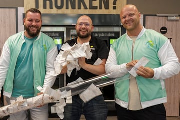 Dresden: Edeka-Filiale sammelt für guten Zweck: Pfandbons für Benefiz-Cup