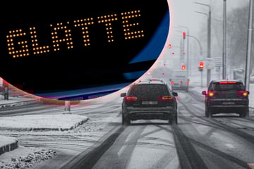 Achtung! Wetterdienst und Polizei warnen vor Glättegefahr zu Silvester