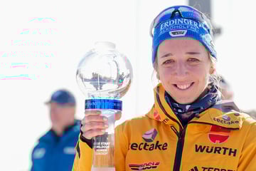 Nach Biathlon-Drama: So lange konnte sich Preuß nicht über Gesamtweltcup freuen