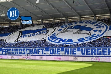 Notfall überschattet Hertha-Pleite bei "Freundschaftsspiel" gegen KSC
