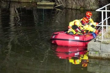 Trauriger Fund in der Oberlausitz: Senior nach umfangreicher Suche aus Fluss geborgen