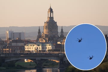 Dresden: Kampfhubschrauber der US-Armee über Dresden: Was war da los?