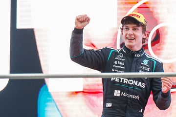 Verwirrung auf dem Formel-1-Podest: Peinliche Verwechslung bei Antonellis Premieren-Sieg