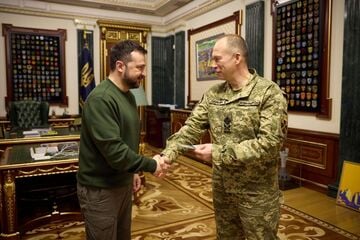 Ukraine-Krieg: Selenskyj entlässt Oberbefehlshaber seiner Armee