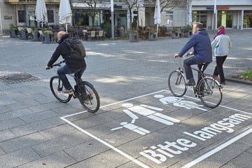 Dresden: Bitte langsam! Rambo-Radler müssen hier aufpassen