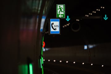 Tunnel Eichelberg auf der A71 gesperrt: Autofahrer müssen mehr Fahrtzeit einplanen