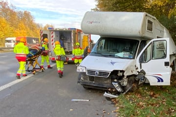 Unfall A3: Unfall auf der A3: Frau verunglückt mit Wohnmobil - auch zwei Hunde mit an Bord