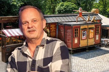 Dresden: Wo Kaninchen wohnten, wird jetzt Oper gespielt: Bunter Zirkuswagen hat eine bewegte Geschichte