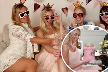 Ex-Bachelor-Kandidatin feiert "Shopping Queen"-Watch-Party mit Mitstreiterinnen