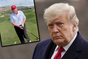 Beim Golfspielen: Donald Trump erklärt sich zum kommenden US-Präsidenten
