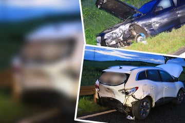 Auto-Fahrer will nach Unfall helfen, plötzlich kracht es erneut: Bundesstraße voll gesperrt