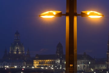 Dresden: Wenn es plötzlich duster wird: Alle paar Stunden geht in Dresden eine Laterne kaputt