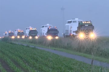 Atommüll-Transport aus England erreicht Ziel in Schleswig-Holstein