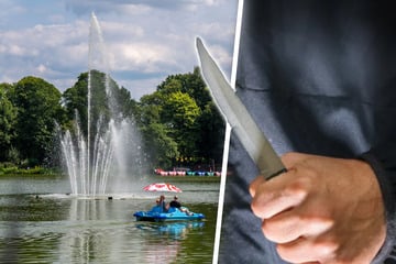 Chemnitz: Chemnitz resident threatened with a knife, robbed and pushed into the castle pond!