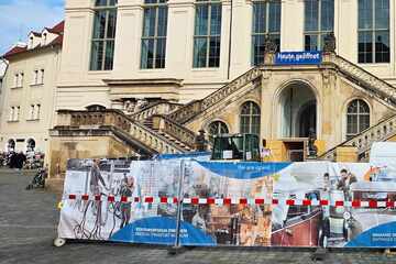 Dresden: Deshalb schuften Bauarbeiter am Verkehrsmuseum