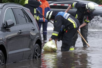 Dauerregen-Alarm in Franken: 100 Liter Regen pro Quadratmeter in 3 Stunden