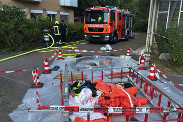 Berlin: Giftiger Konservierungsstoff tritt in Helios Klinik aus: Feuerwehr im Großeinsatz