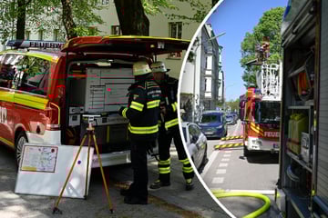 München: Feuerwehreinsatz in Schwabinger Bürohaus: Eine Person verletzt