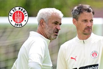 St.-Pauli-Coach Blessin witzelt über Vertreter Nemeth: "Ein kleiner Vulkan"