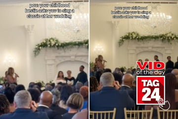 Viral Video of the Day for October 29, 2024: Singer stuns with performance at bestie's wedding