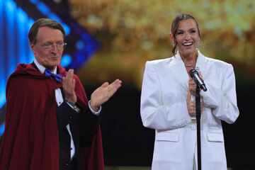 "Ihr seid nicht zu laut": Laura Wontorra räumt beim Fernsehpreis ab