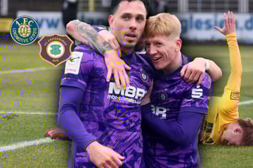 Lila Revanche im Sachsenpokal: Aue-Rückkehrer köpft Titelverteidiger Lok raus