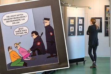 Dresden: Gezeichnet mit Biss und Haltung: Ausstellung Deutscher Karikaturenpreis in Dresden