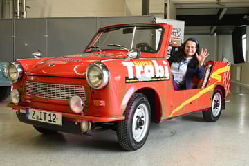 Chemnitz: Oldtimer, Prototypen, Rennfahrer: Trabi-Kult in der Chemnitzer Messe