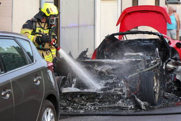 Schmerzlicher Verlust: Seltener Ferrari nach Feuer komplett zerstört