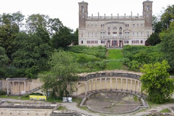 Dresdner sollen eine Million Euro für Brunnen in Schloss Albrechtsberg spenden: So läuft es bisher