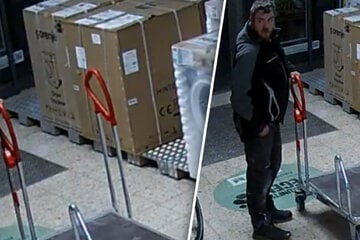Dreister Dieb klaut Waschmaschine und Trockner aus Marktkauf: Wer kennt ihn?