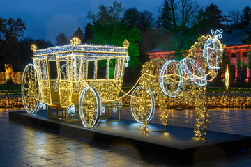 Dresden: Mit Neuen Attractions: "Christmas garden" Read Pillnitz rays!