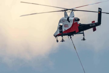 Spezial-Hubschrauber kreist tagelang über Sächsischer Schweiz: Was ist da los?