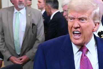 Trump admin. shares troubling propaganda from Christian nationalist: "Report all foreign invaders"