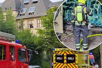 Chemnitz: Brand in Chemnitzer "Lost Place" ausgebrochen, Tatverdächtige gestellt
