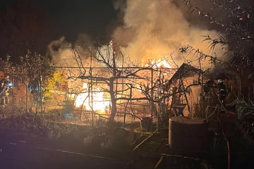 München: Mysteriöse Brände in München: Zwei Gartenhütten fast zeitgleich in Flammen