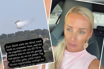Feuer auf Mallorca! Ist das Luxushaus von Peggy Jerofke in Gefahr?