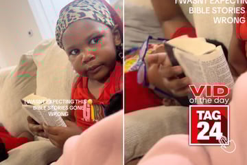 Viral Video of the Day for April 4, 2026: Little girl smacks brother after he corrects her Bible story