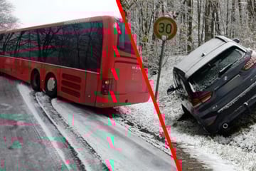 Schnee legt Passau lahm: 50 Unfälle an einem Morgen
