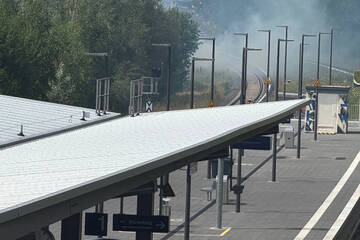 Berlin: Brand in Hohenschönhausen bremst S-Bahn aus