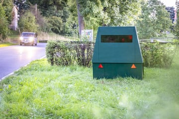 Versteckt zwischen Hecken: Hier lauert jetzt ein Superblitzer