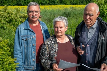 Chemnitz: Großer Protest in Chemnitz: Anwohner laufen gegen Solarpark Sturm