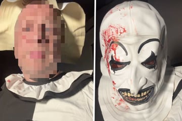 Böser Spruch gegen Pietro Lombardi! Welcher Promi steckt hier unter der Horrormaske?