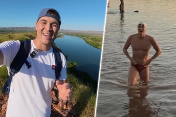 Mann schwimmt 55 Kilometer durch Fluss mit Tausenden von Krokodilen