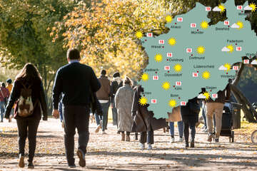 Sonniges Herbstwetter in NRW, doch zum Wochenende wird's wechselhaft