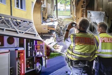 Erdgeschosswohnung in Flammen: Drei Verletzte, schwere Schäden