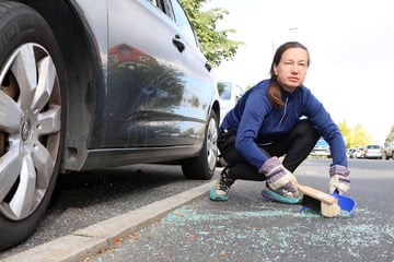 Dresden: "Wirklich schockierend": Böses Erwachen für Autofahrer in Dresden-Plauen